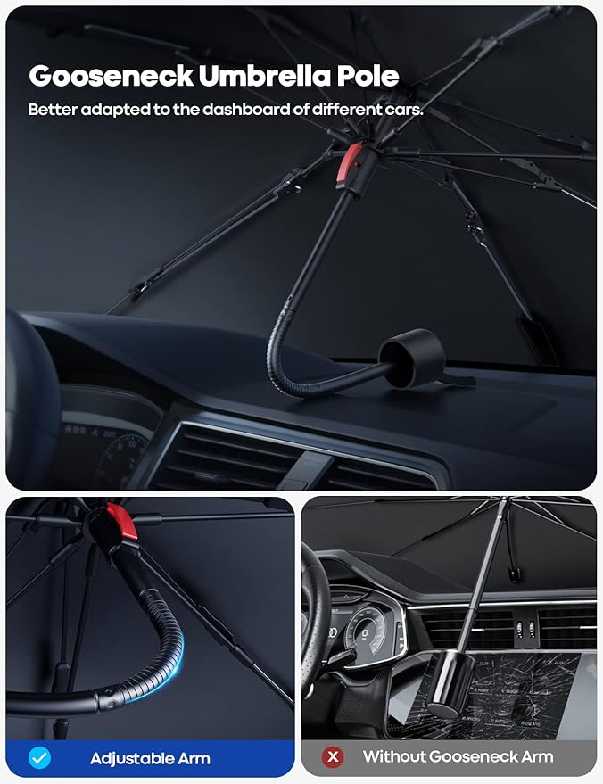 Premium Car Sunshade Umbrella