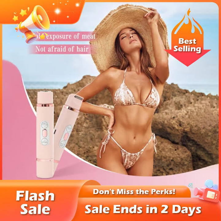 2 in 1 Double Head Electric Shaver | Easy Hair Removal