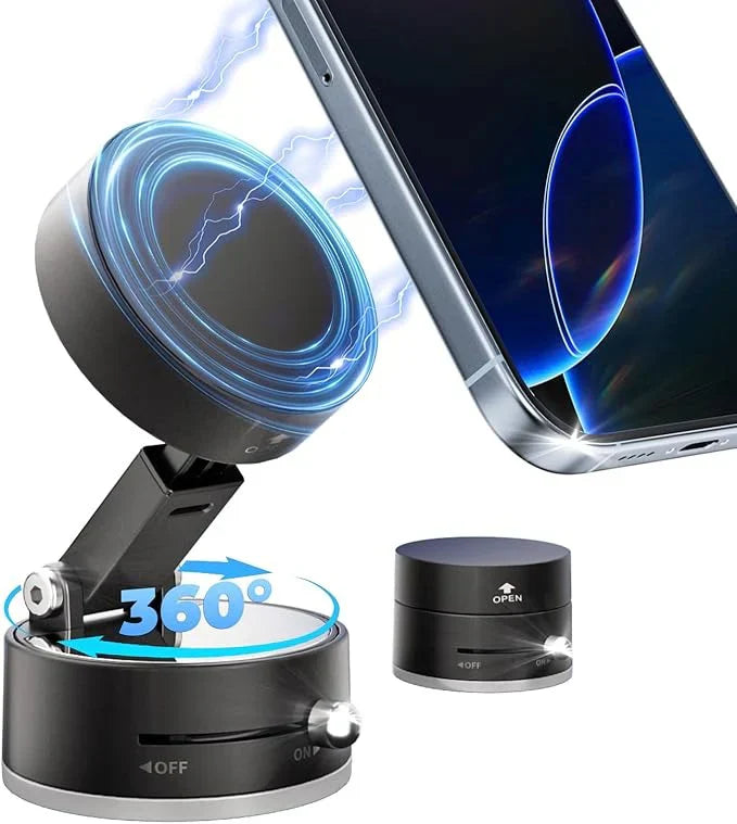 360° Magnetic Phone Holder for Car, Kitchen & Home