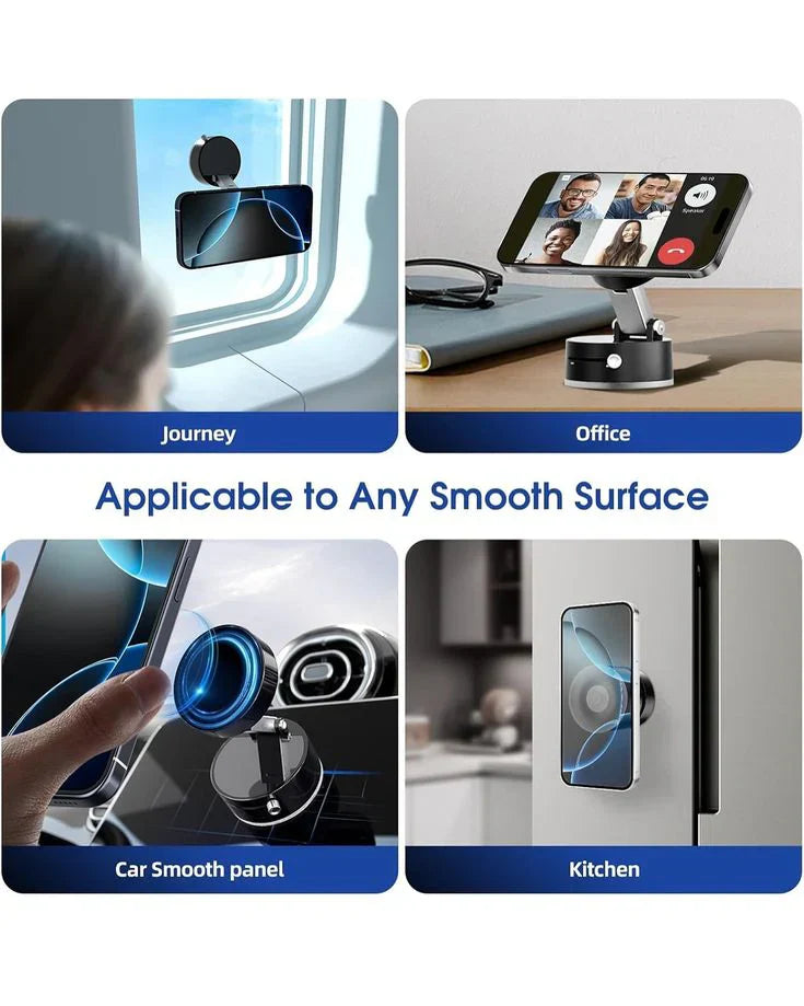 360° Magnetic Phone Holder for Car, Kitchen & Home